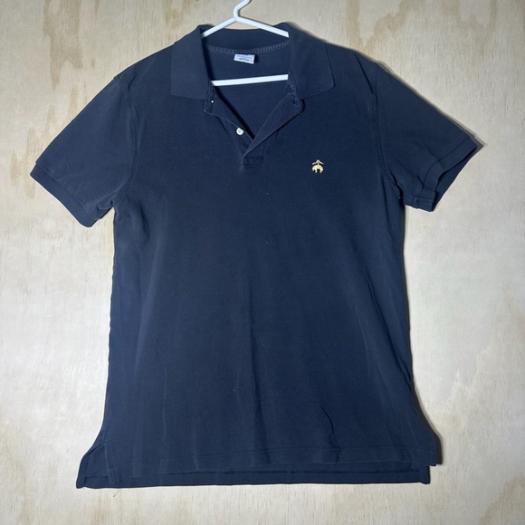Brooks Brothers Performance Slim Fit Polo Size Large 100% Cotton - Picture 1 of 9